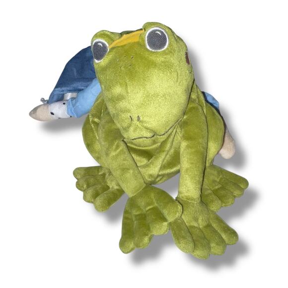 Ikea Kvack Frog & Prince Plush 2 in 1 Reversible Flip Nursery Decor Shower Gift - Picture 7 of 9